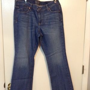 OLD NAVY THE FLIRT LADIES STRETCH JEANS 14 SHORT